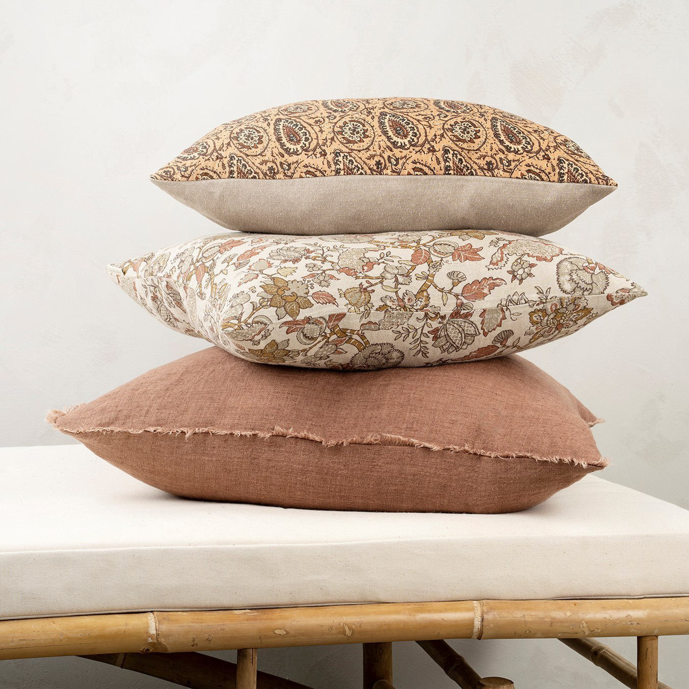 Rooibos Linen Pillow