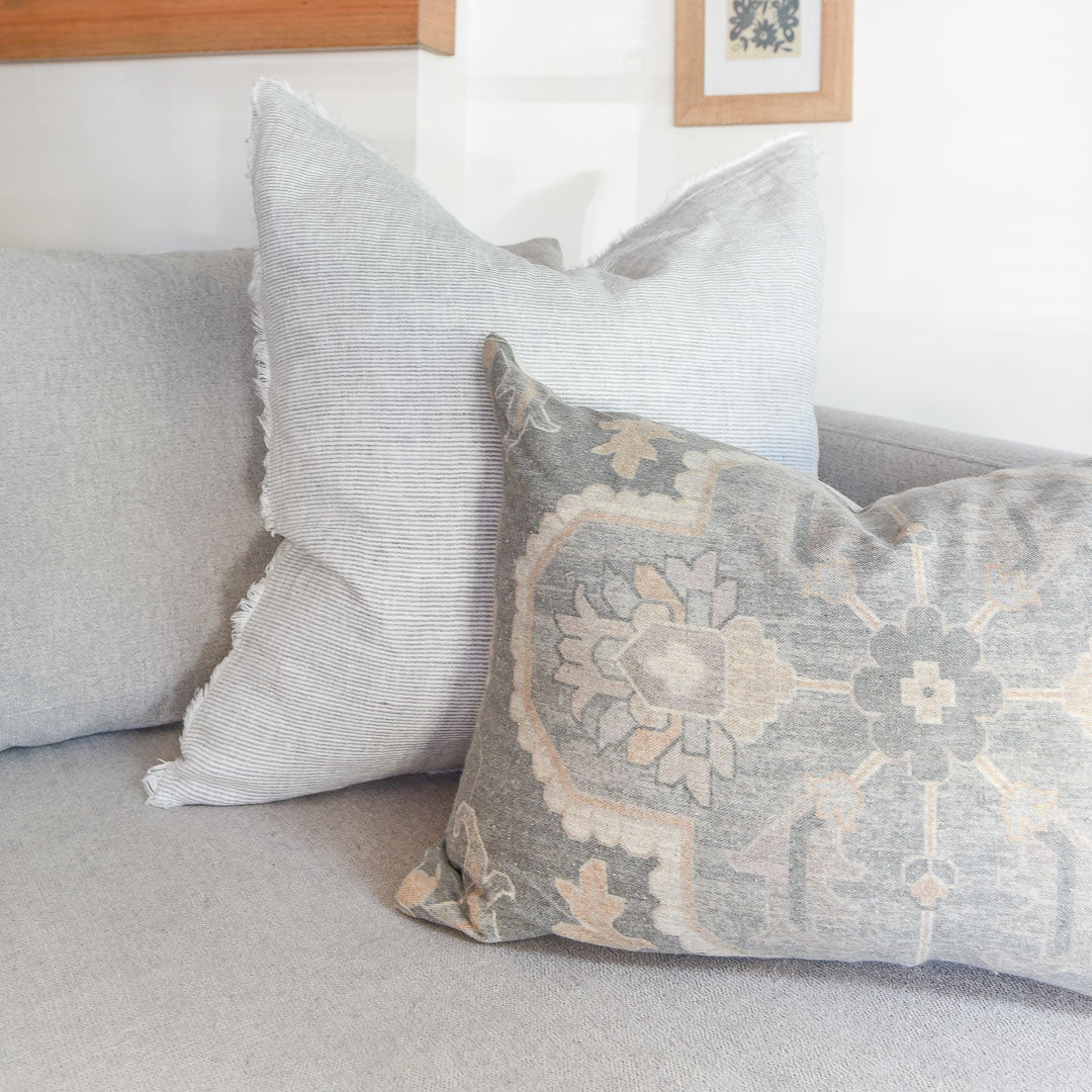 Celeste Vintage Print Pillow