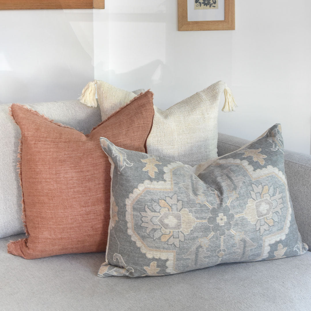 Celeste Vintage Print Pillow