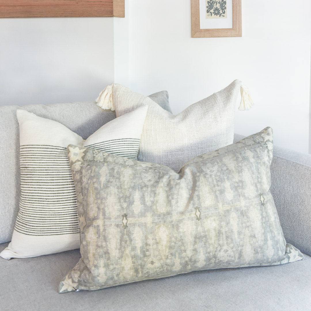 Alta Vintage Print Pillow