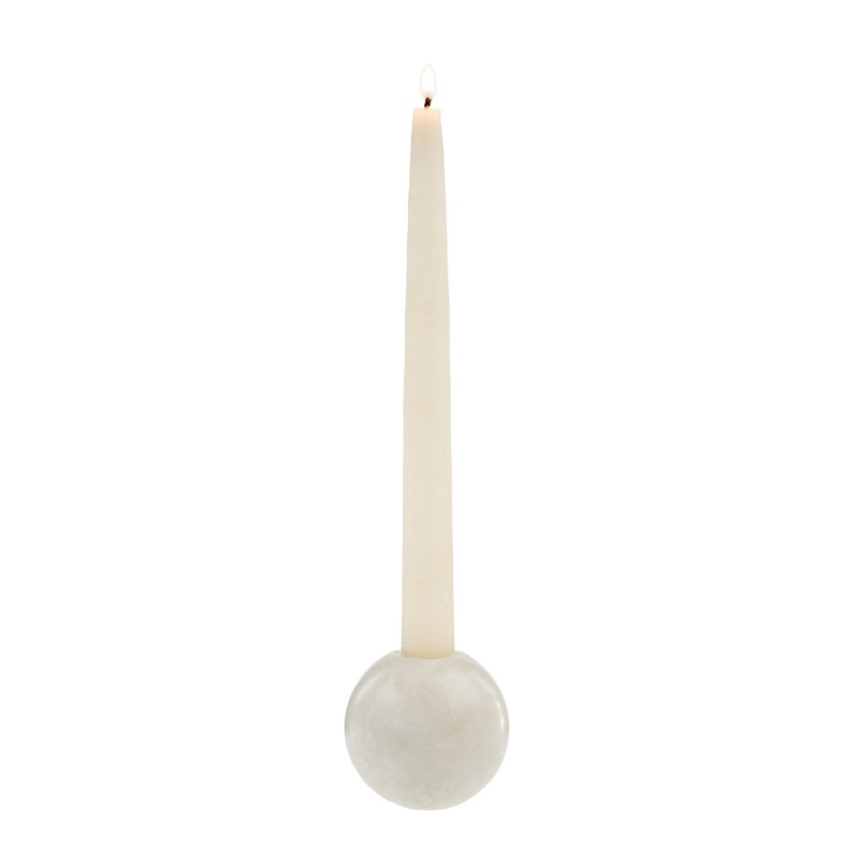 Marble Candle Holder Sphere