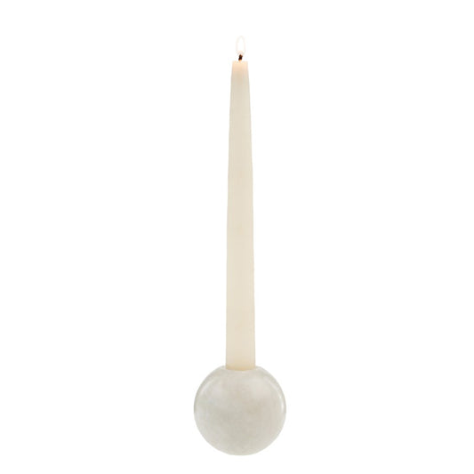 Marble Candle Holder Sphere