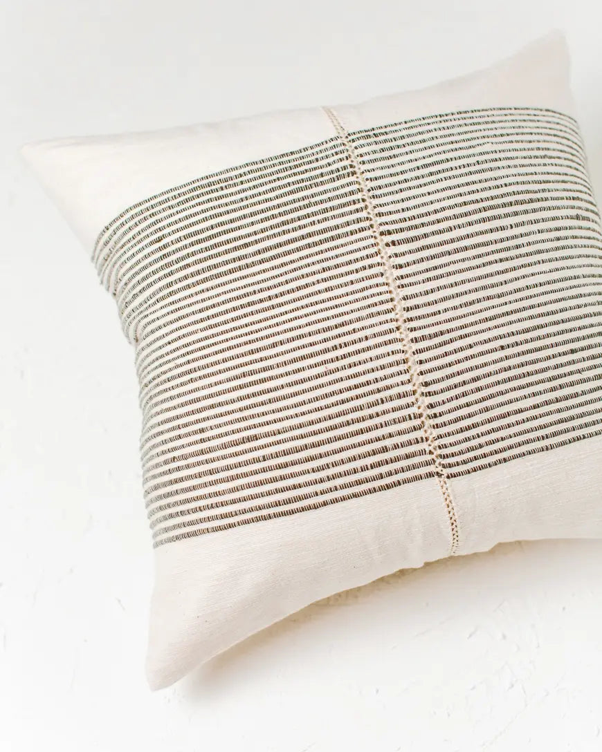 Riviera Hand-Stitch Pillow