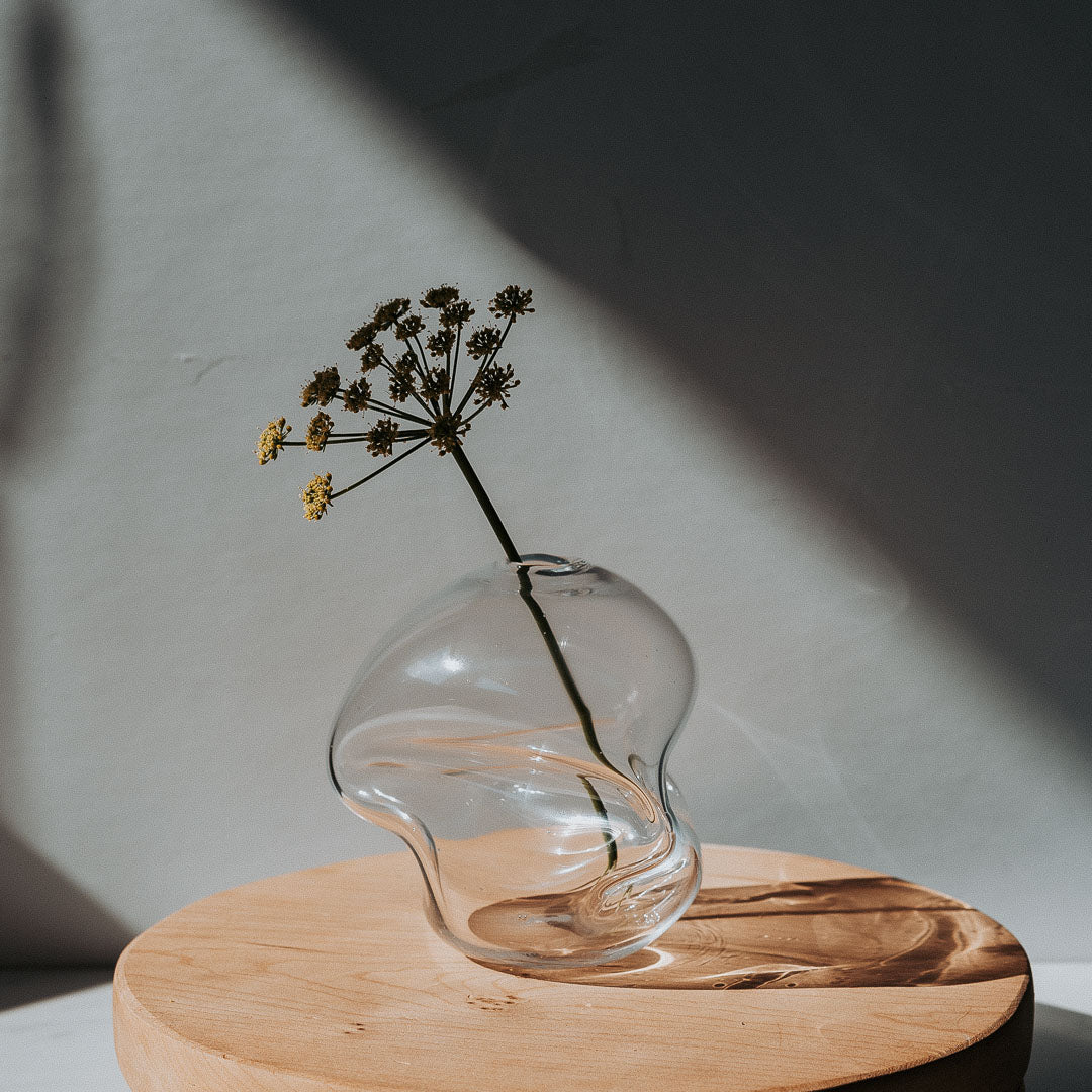 Clear Softie Bud Vase